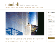 Tablet Screenshot of miniloft.com